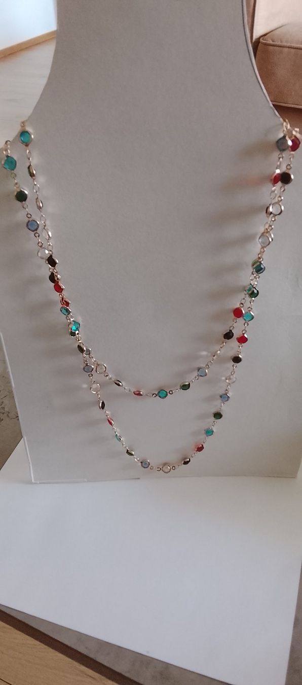 Catenine: Goldige Kette mit Steinen – Usato da Oberriet SG venduto da snj_bjb7