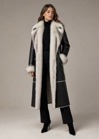 Neu Designer Marc Aurel Damen Mantel Gr. 44