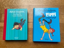 2 Bücher | Karlson vom Dach + Pippi Langstrumpf, Oetinger