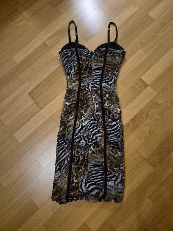 Guess by Marciano Kleid Gr.40 Animal Print Party Sommer