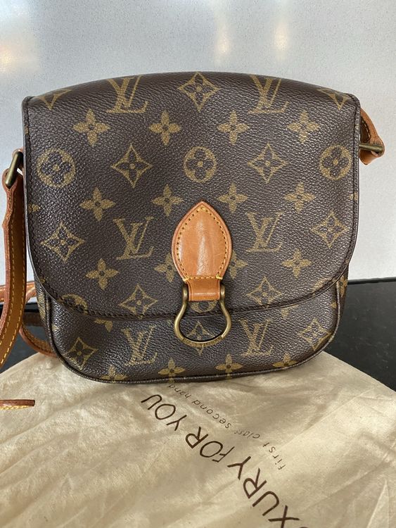 Louis Vuitton Monogram Canvas Saint Cloud Schultertasche