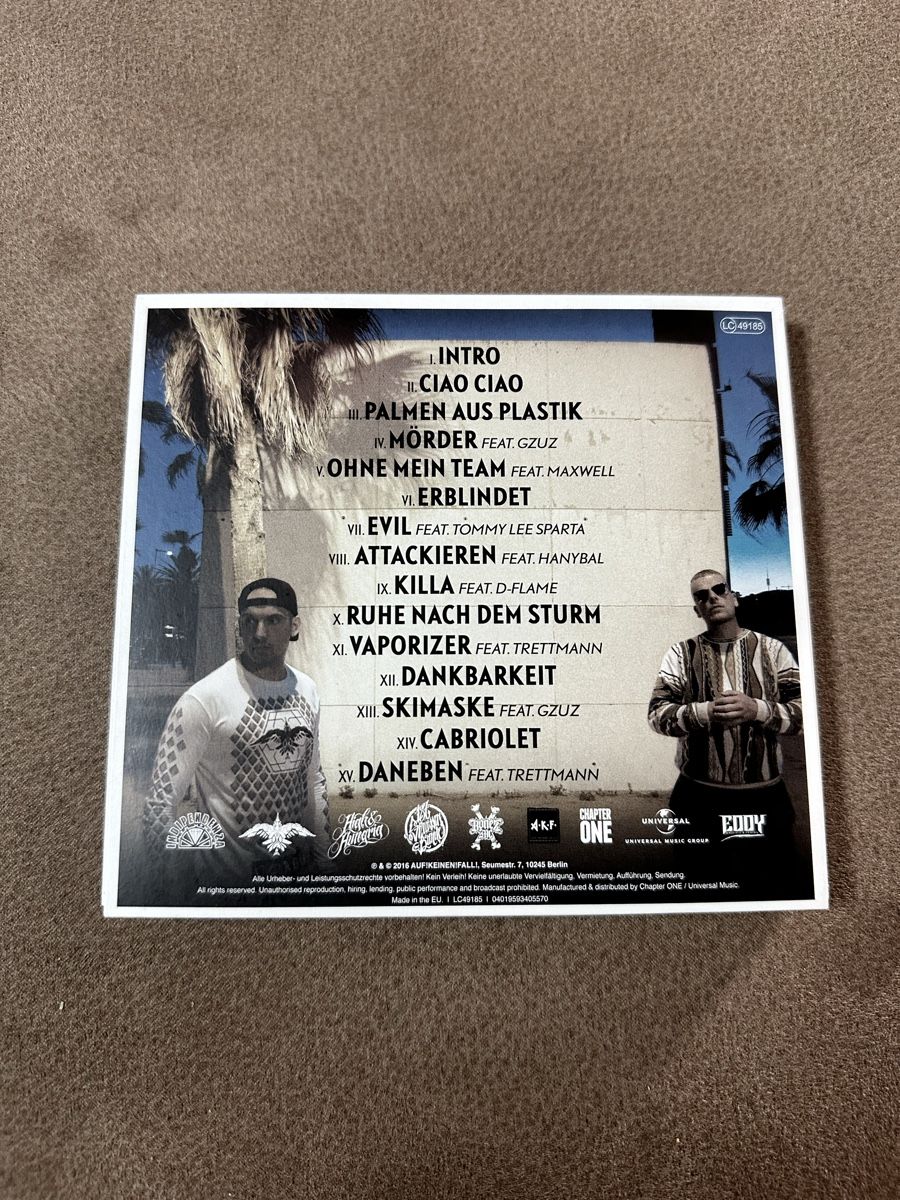 CDs: PALMEN AUS PLASTIK / BONEZ MC RAF CAMORA – Neu (gemäss Beschreibung) aus Unterstammheim von Robin059 4