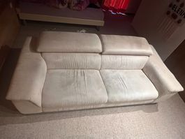 Italienisches Sofa Alcantara freut sich auf neues Zuhause