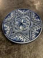 Handbemalter Keramikteller blau-weiss – Pascual Zorrilla – Ø