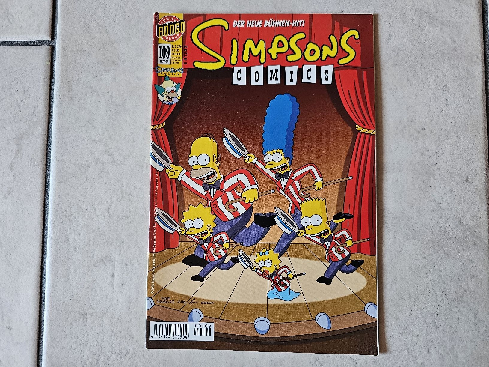 BD: Simpsons Comic  -  Heft #109 – D'occasion à Schneisingen par backstore24