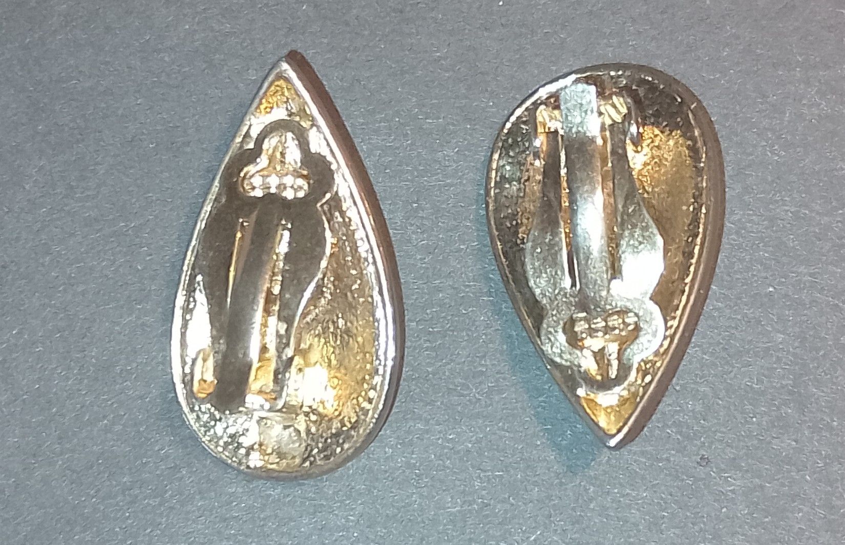 Orecchini pendenti & Orecchini a lobo: Ohrclips in Tropfenform  – Usato da Therwil venduto da col_m6rx 3