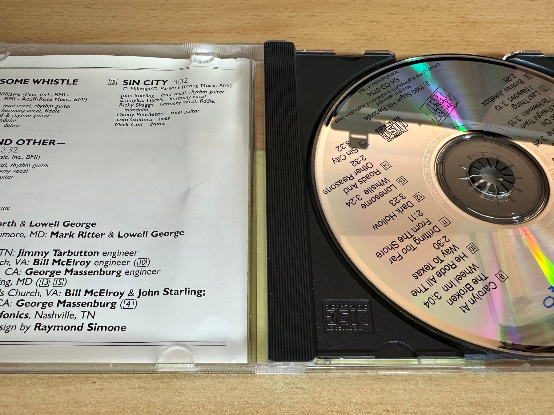 CD: John Starling – Long Time Gone – Usato da Rikon im Tösstal venduto da Alpenmutz 2