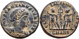 CONSTANTINE II bronze nummus (317-337 AD)