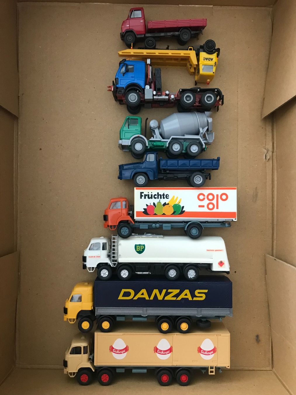 Roskopf Modellautos: Sammlung 9x LKW mit Schweizer Modellen u.a. 4x Saurer – Gebraucht aus Luzern von mey_s13