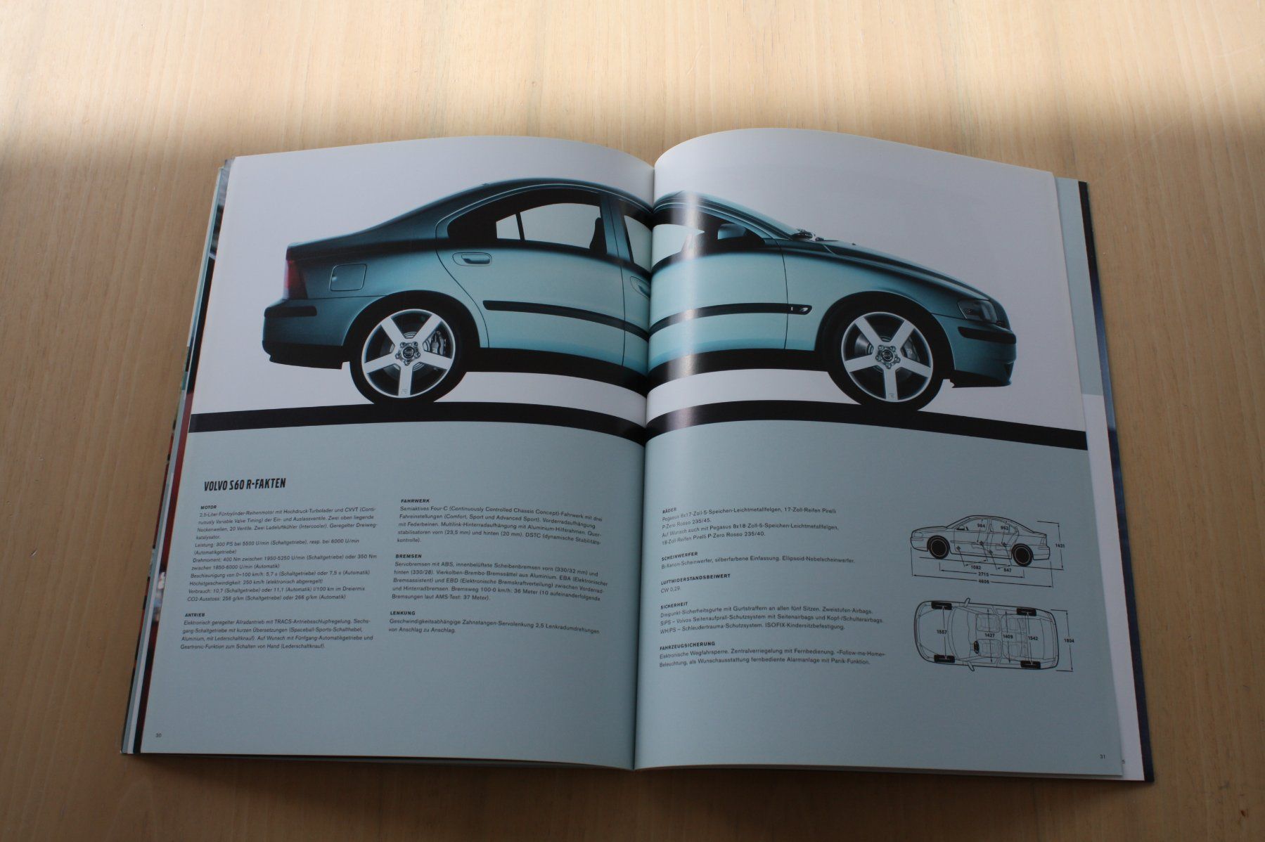 Volvo Documenti: Volvo S60R & V70R CH-Prospekt 2005 – Usato da Wikon venduto da erwin400 7