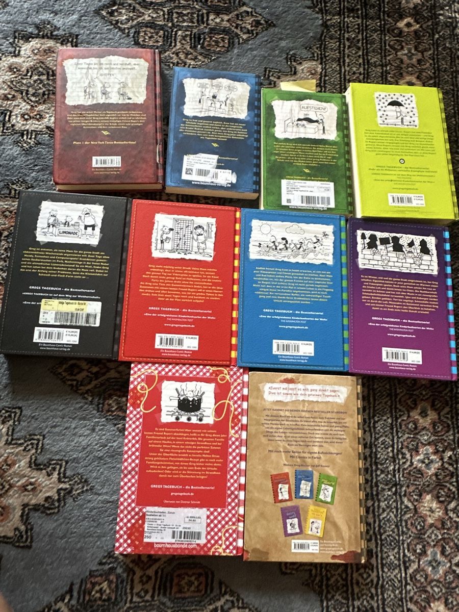 BD: Grecs TAGEBUCH verschiedene Titel  – D'occasion à Uster par bek_v2ct 1