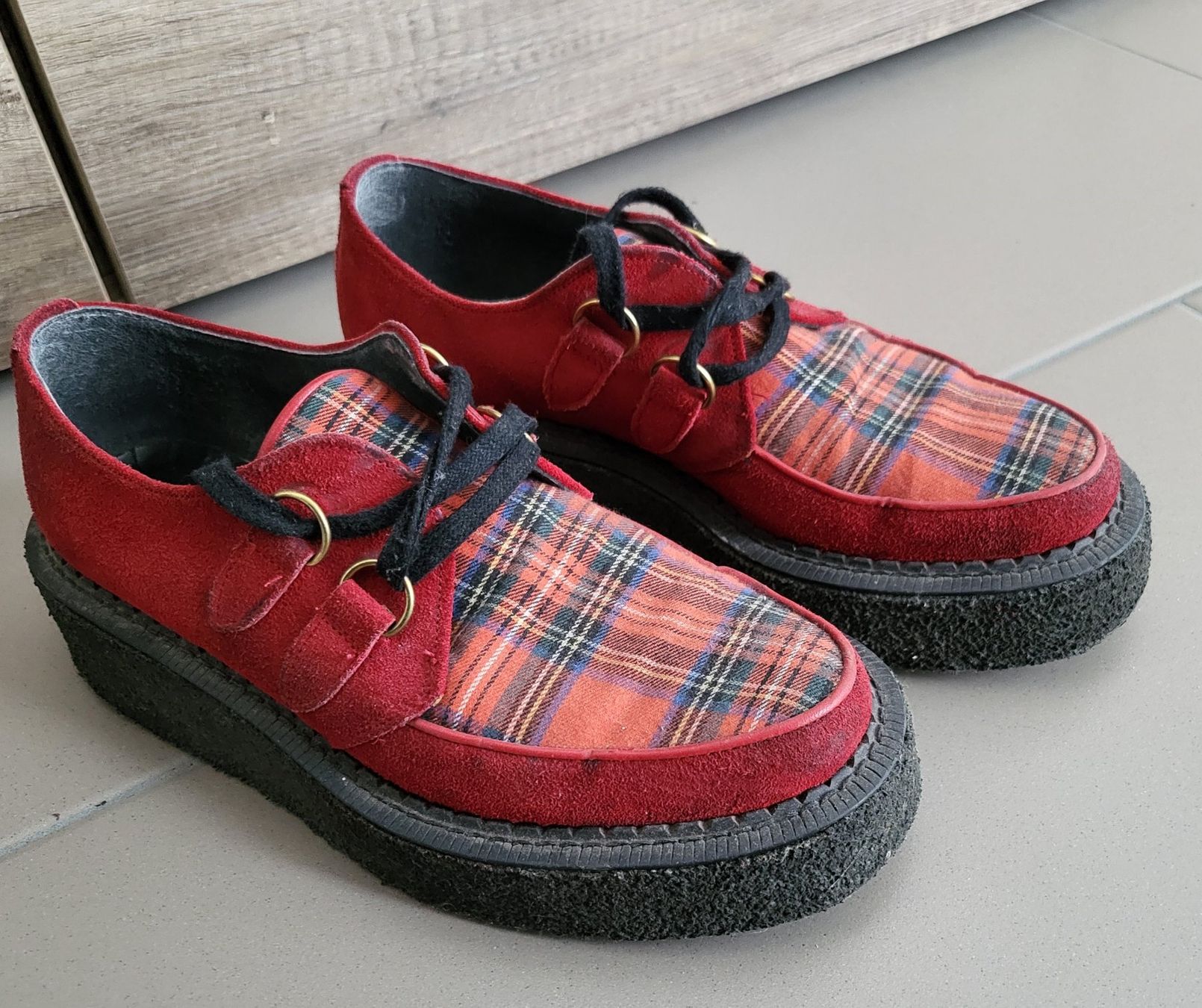 Scarpe da uomo: Rockabilly Teddy Schuhe Gr 41 – Usato da Weinfelden venduto da Zebi22