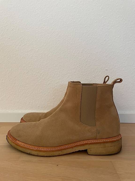 Chaussures hommes: Garment Project Chelsea Boot Wildleder Gr. 45 – D'occasion à Zug par tdgla 2