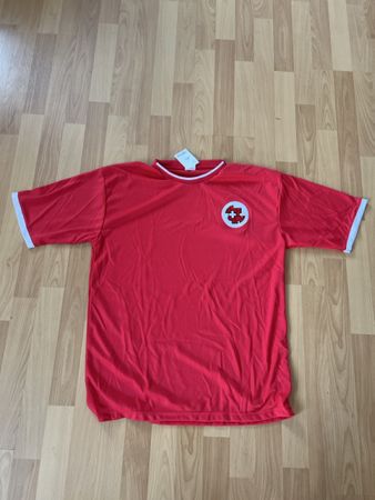 Rot-weiss Fussballtrikot SFA Grösse XL Sommer 2023
54
