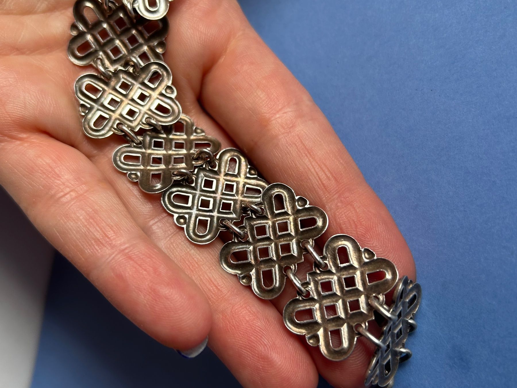 Bracciali & Braccialetti: Silber Armband, Vintage, BREZEL 18cm – Usato da Laufen venduto da belleskulptur 8