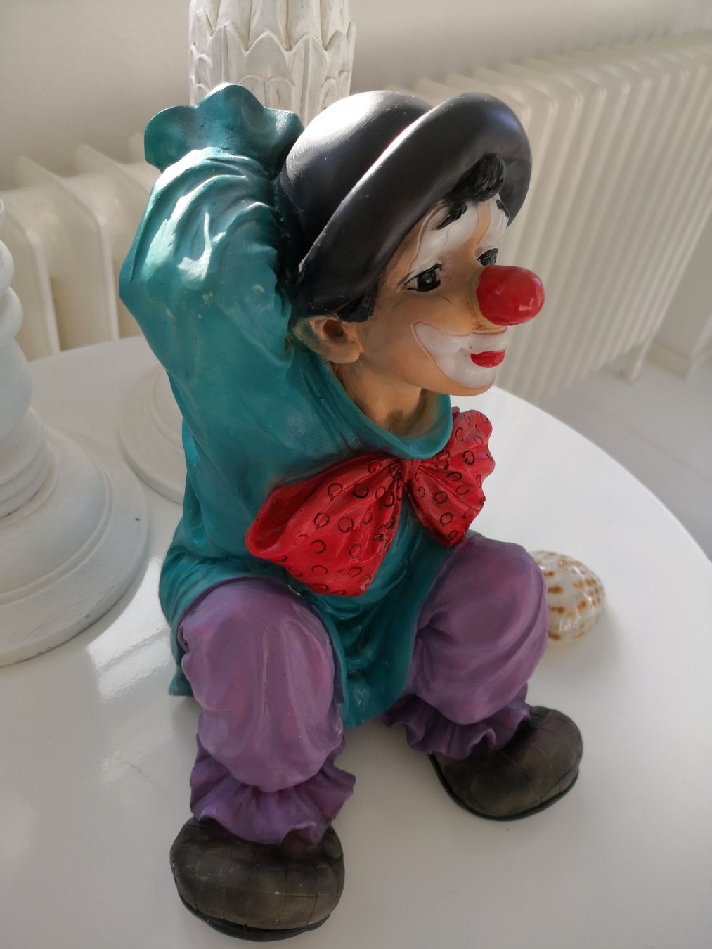 Statuette: 🤩GROSSER FARBIGER CLOWN – Usato da Olten venduto da Naja-Twins-Twins 3