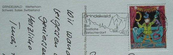 Ansichtskarten: GRINDELWALD Wengernalp-Bahn – Gebraucht aus Jona von philajona 1
