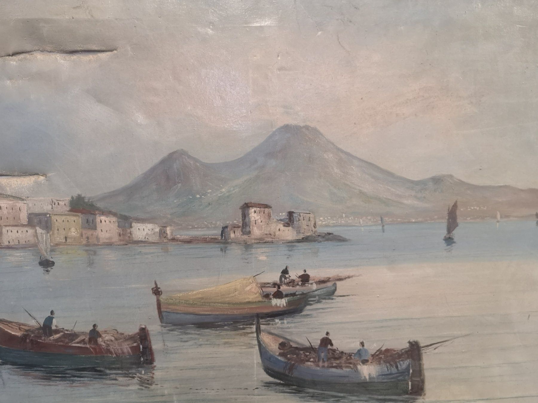 Gemälde: GRANDE HUILE SUR TOILE SIGNÉE – Defekt aus Genève von Qanil77 1