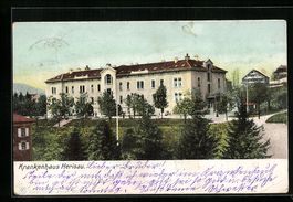 AK Herisau, Partie am Krankenhaus, 1904