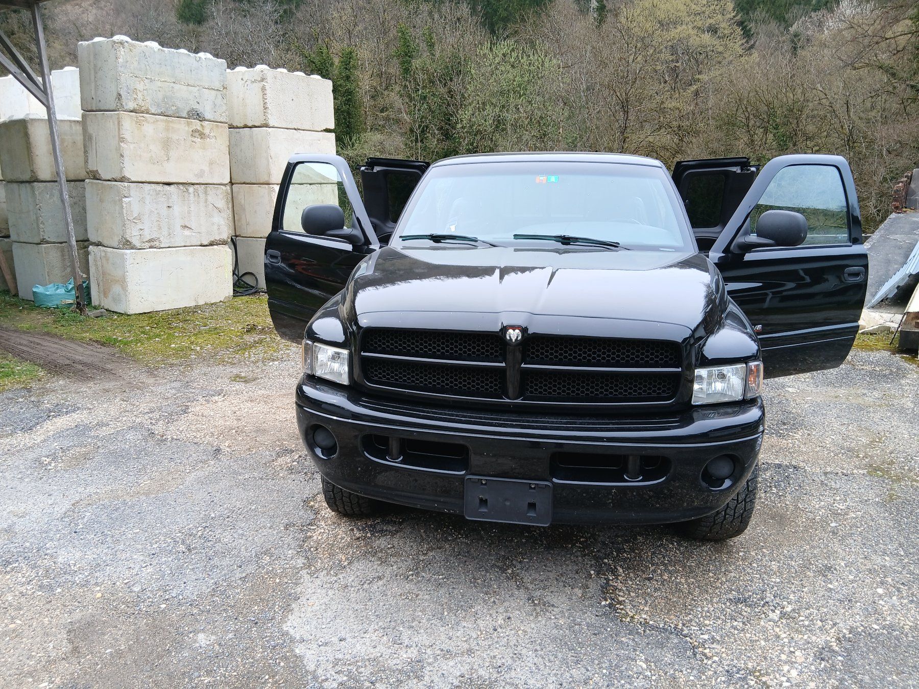 Dodge Autos: Dodge Ram 4x4, 5,9 l,  Unfallfahrzeug – D'occasion à Grellingen par zue_2fxh