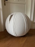 Sitzball Vluv Bol Diva Stoffbezug off-white bouclé