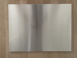 Magnettafel Edelstahl 60x80cm