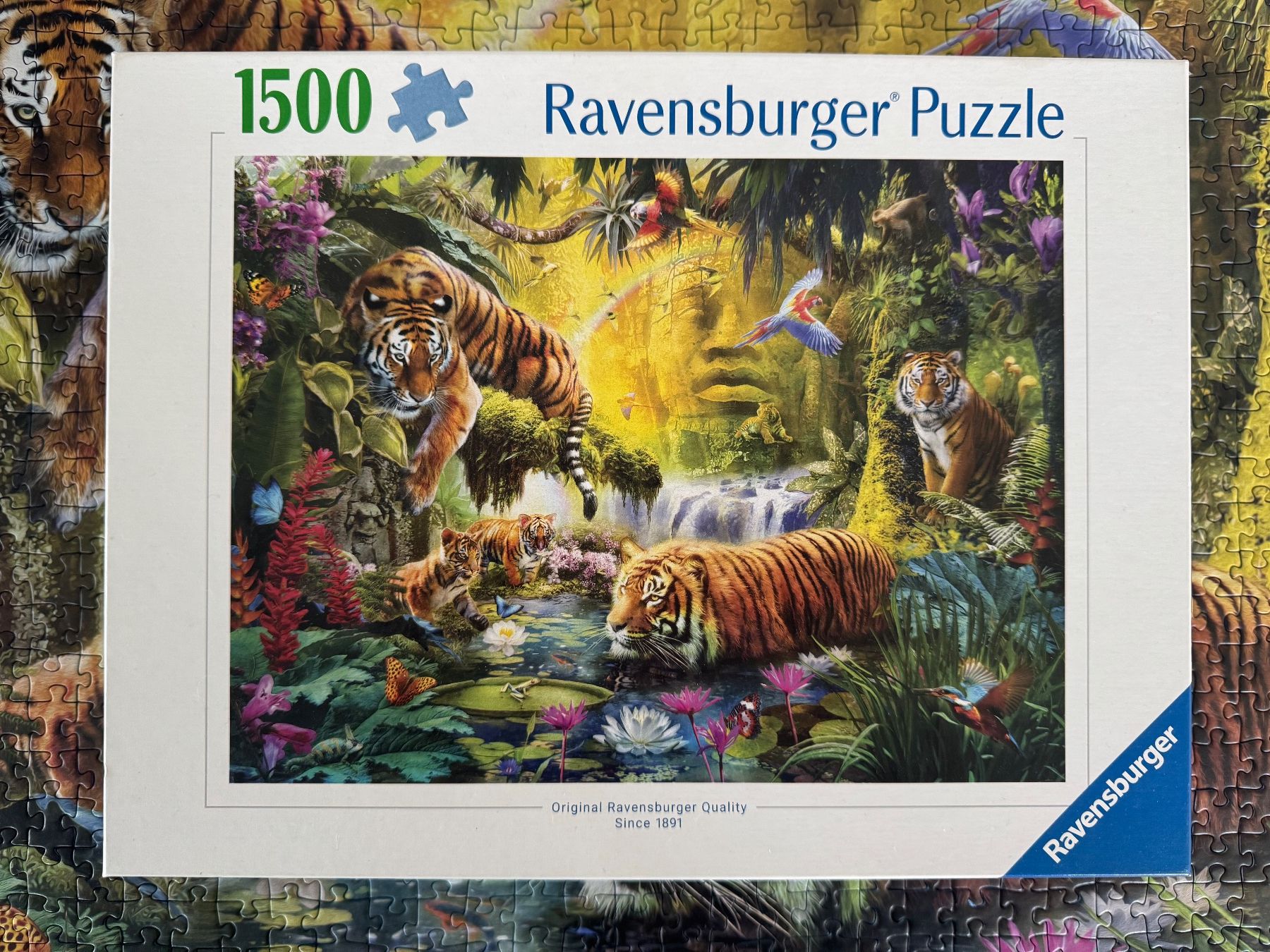 Ravensburger Puzzles: Ravensburger Puzzle Tiger – Gebraucht aus Frauenfeld von del_myr2