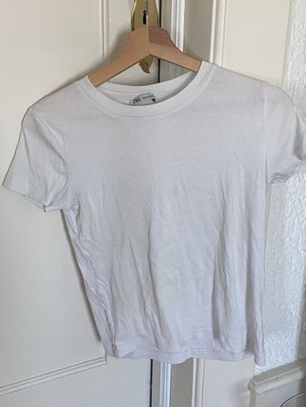 Weisses Zara T-Shirt, Grösse M