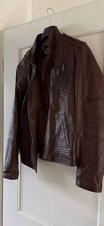 echte Lederjacke Herren
