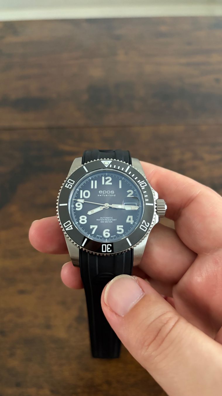 Epos Montres: Epos Sport 3504 Diver Titanium Automatic – D'occasion à Gretzenbach par ferris78 1
