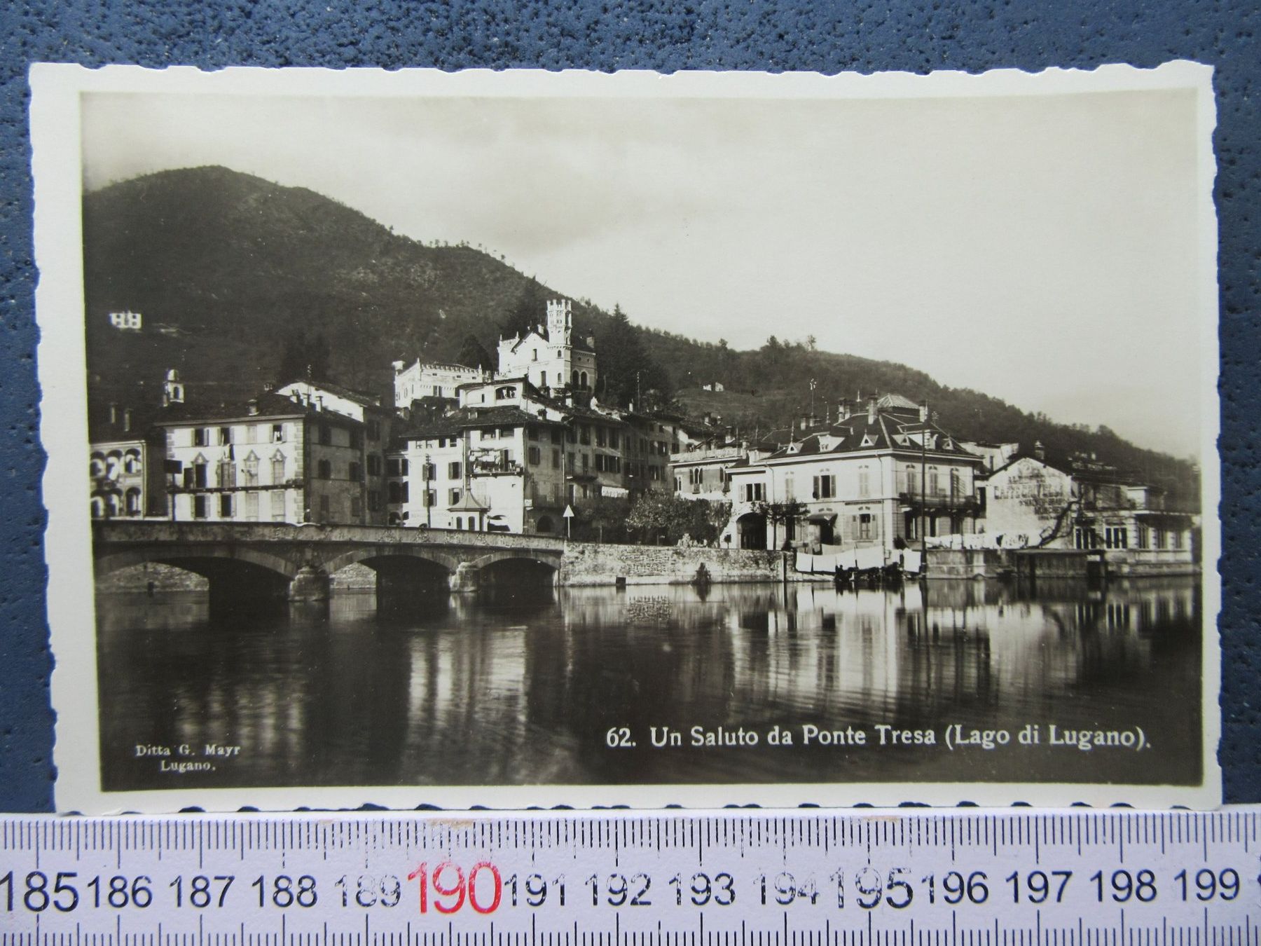 Cartoline postali: PONTE TRESA TICINO AK – Usato da Ettingen venduto da Hausi4711