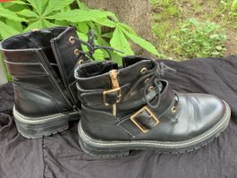 Kunstleder Stiefel, Neu, Gr.40 🌞🌷