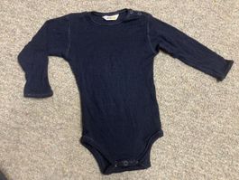 Joha Merino Wolle Body, blau