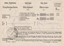 1932: Pfadfinder-Empfangsschein, Sonderstempel GENÈVE 1.VII.