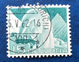 Nr.300  mit Stempel Schneescheuder 1949  