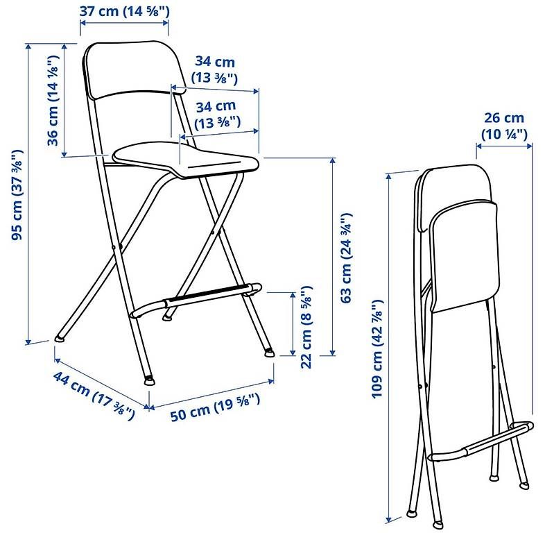 Ikea Sgabelli: Barhocker Franklin (IKEA) – Usato da Dietlikon venduto da lar_2lkk 4