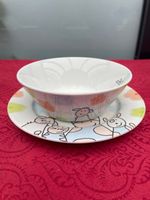 NEU Porzellan Kinder Frühstück Set Neu Auerhahn
