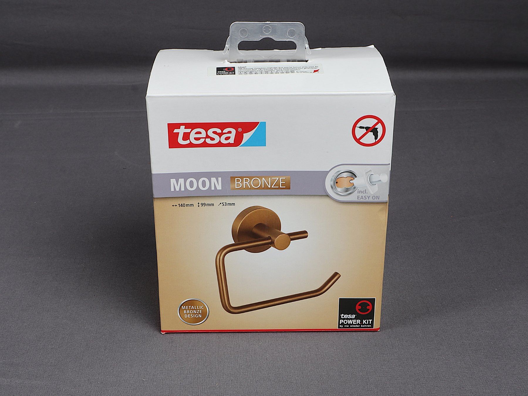 Tesa Sonstige Bad-Accessoires: TESA Toilettenpapierhalter Bronze Design – Neu (gemäss Beschreibung) aus Steinen von Restwert_Steinen 6