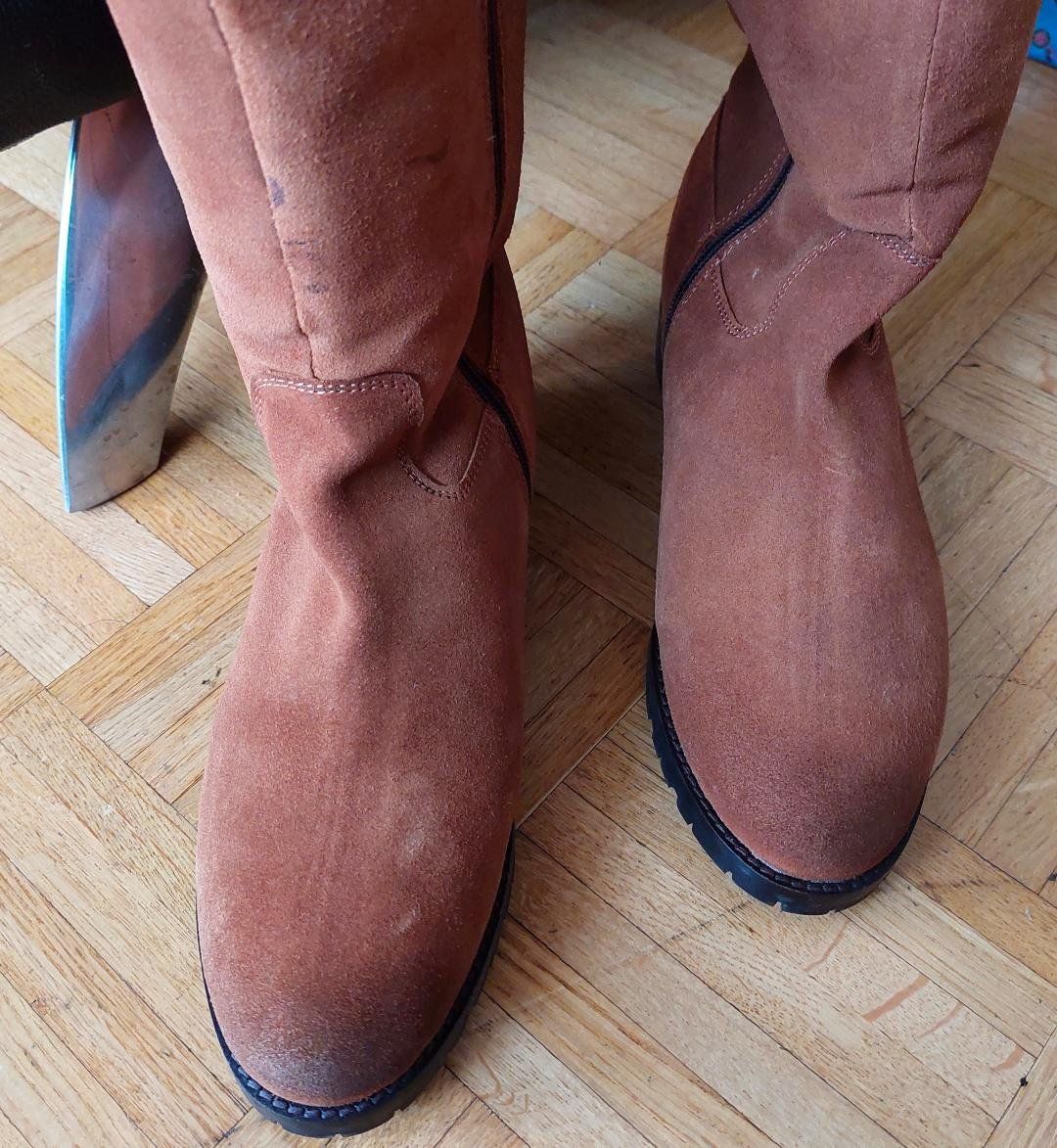 Lazamani Scarpe da donna: Cuissardes Overknees LAZAMANI, 40, daim, Echtwildleder – Nuovo e nell'imballaggio originale da Cressier NE venduto da JPF_boots 2