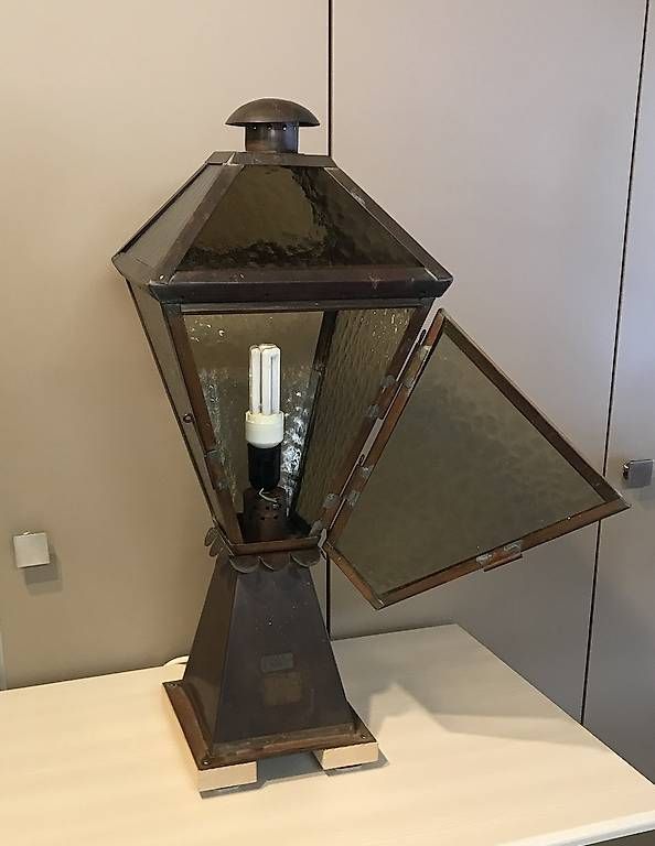 Lampes: Aussenleuchte Kupferblech und Glas – D'occasion à Bazenheid par arthur51 1