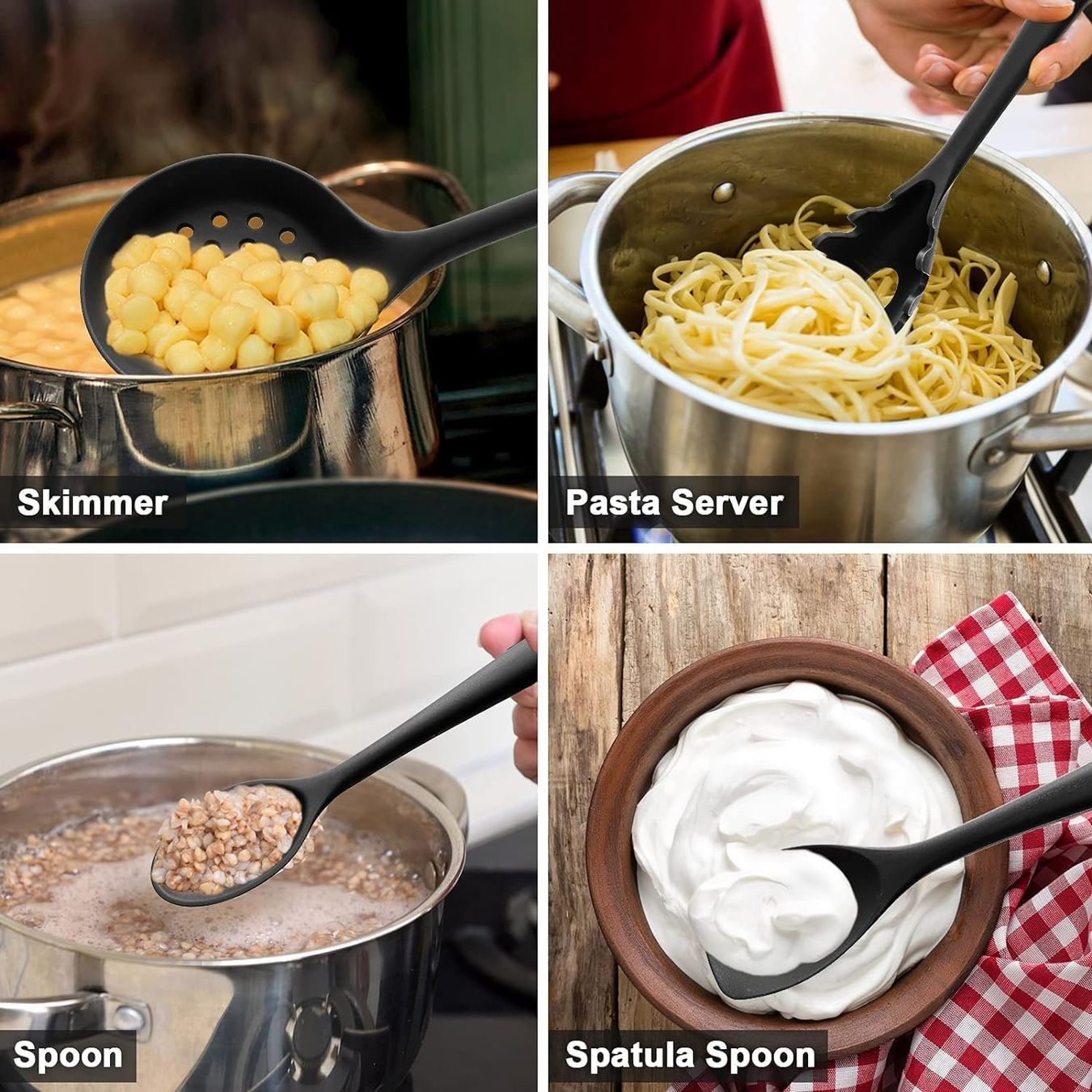 Elettrodomestici da cucina: 15-teiliges Silikon Küchenutensilien-Set – Nuovo e nell'imballaggio originale da Nuglar venduto da SaleRitter 3