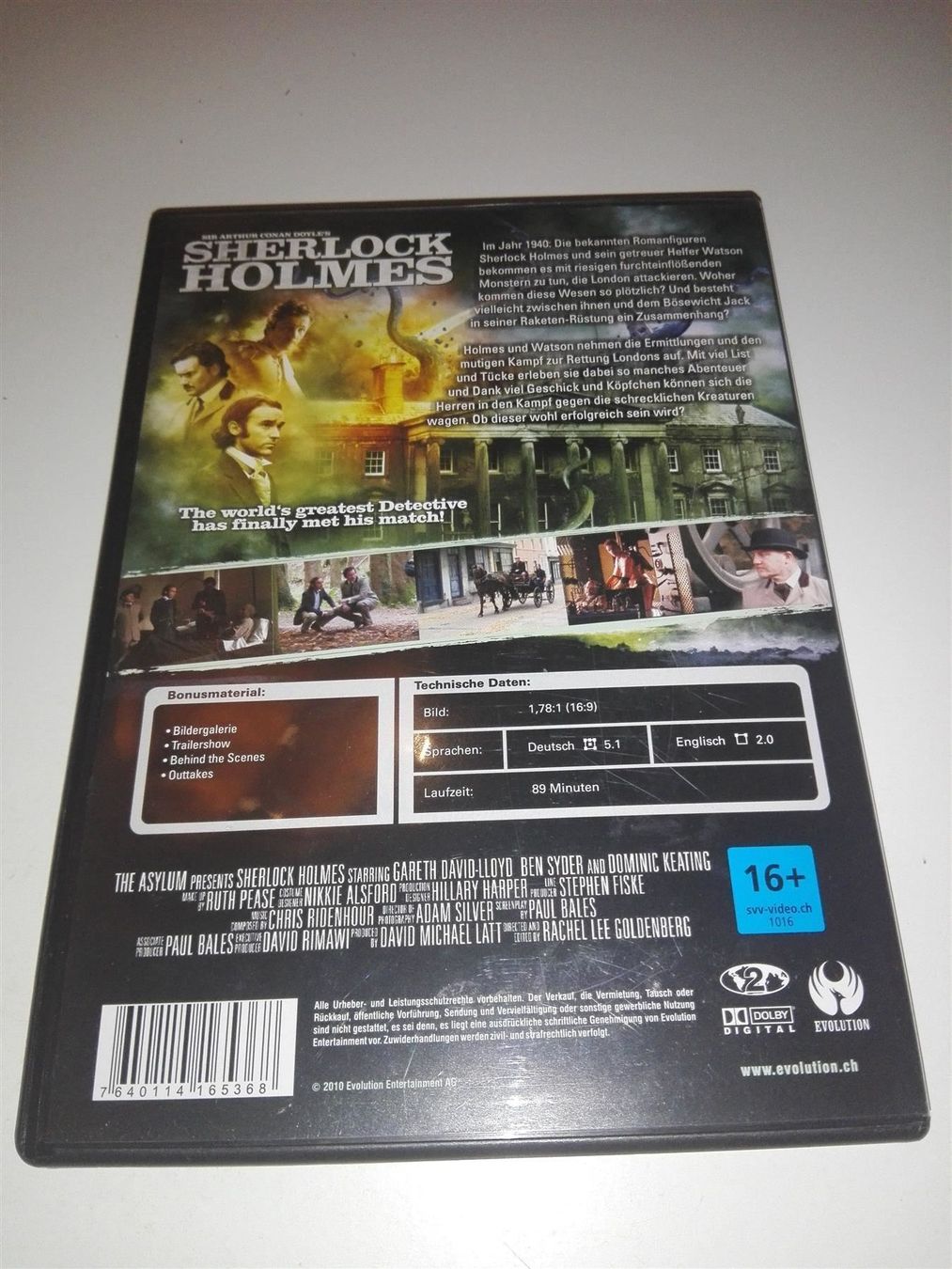Tous les DVDs: Sir Arthur Conan Doyle's - Sherlock Holmes – D'occasion à St.Gallen par elk2022 5
