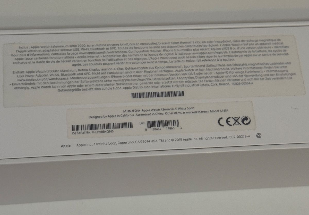 Apple Smartwatch: Apple Watch – Usato da Goldach venduto da igwhitestar 3