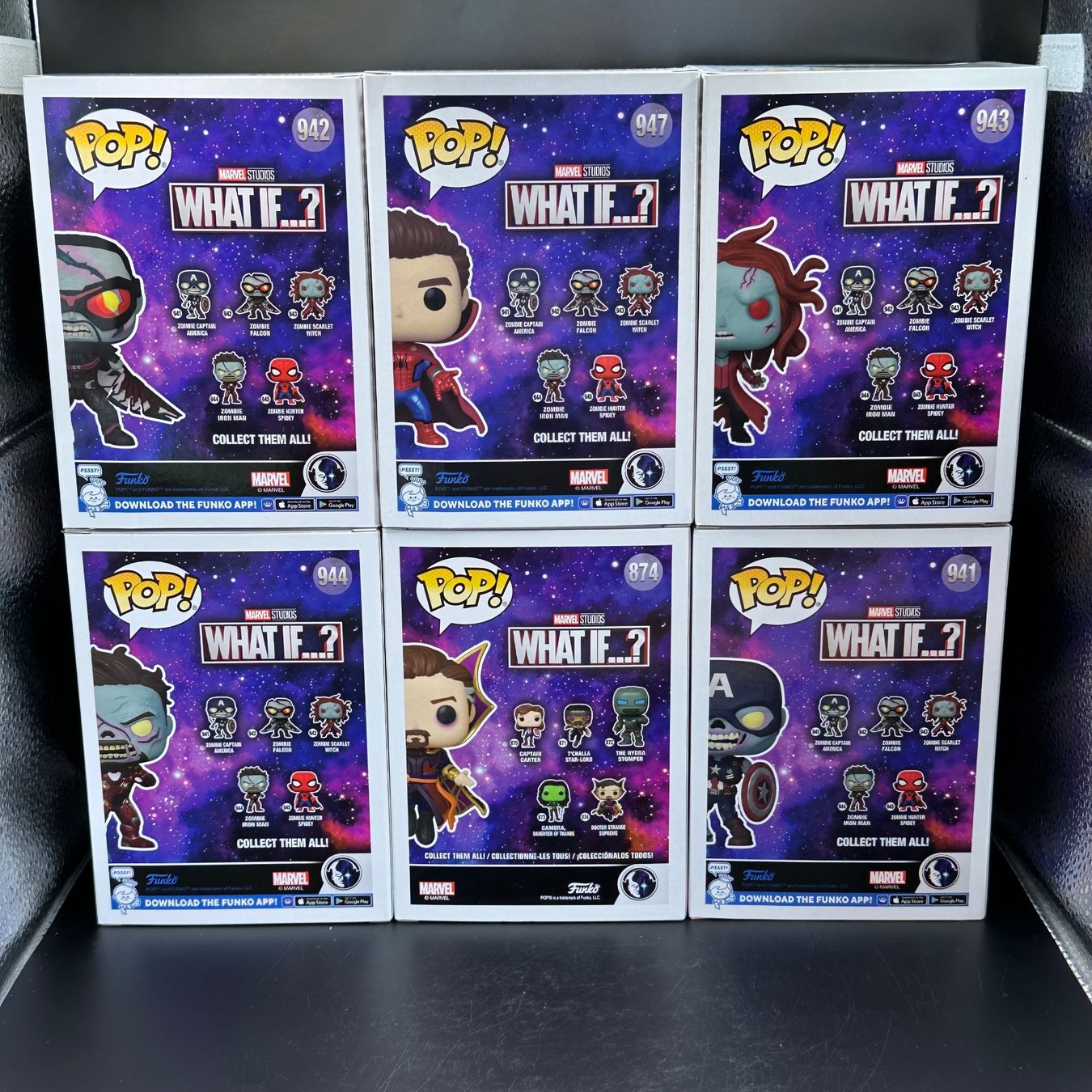 Funko Statuette: Funko Pop Marvel What If...? 6Stk Sammlung – Usato da Düdingen venduto da Nerdworld 1