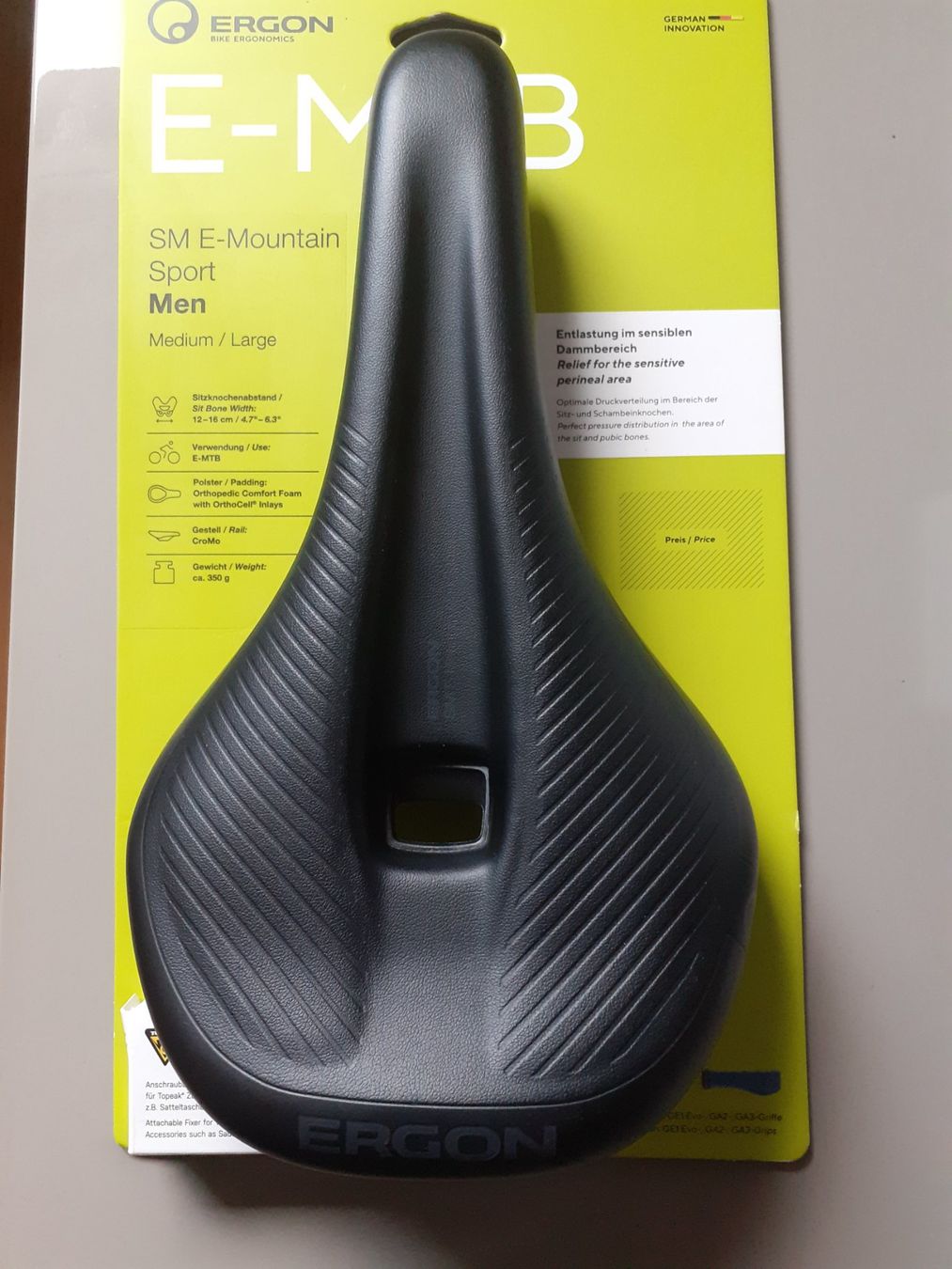 Ergon Pièces détachées: Oregon E-MTB Sattel, Men – Neuf (Voir description) à Cazis par Lucio05 1