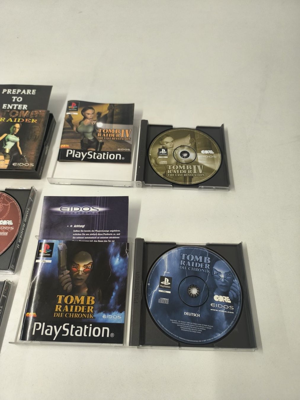 Jeux: Tomb Raider PS1 CIB– Collection complète – D'occasion à Conthey par costafrederico 5
