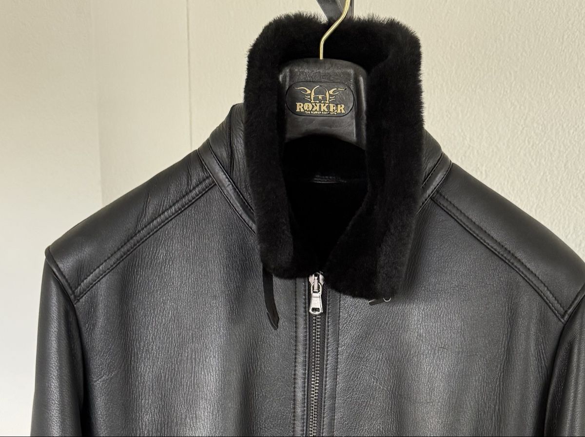 Giacche: Fliegerjacke Lammfell schwarz Gr.M – Usato da Birmenstorf AG venduto da BIGD78 4