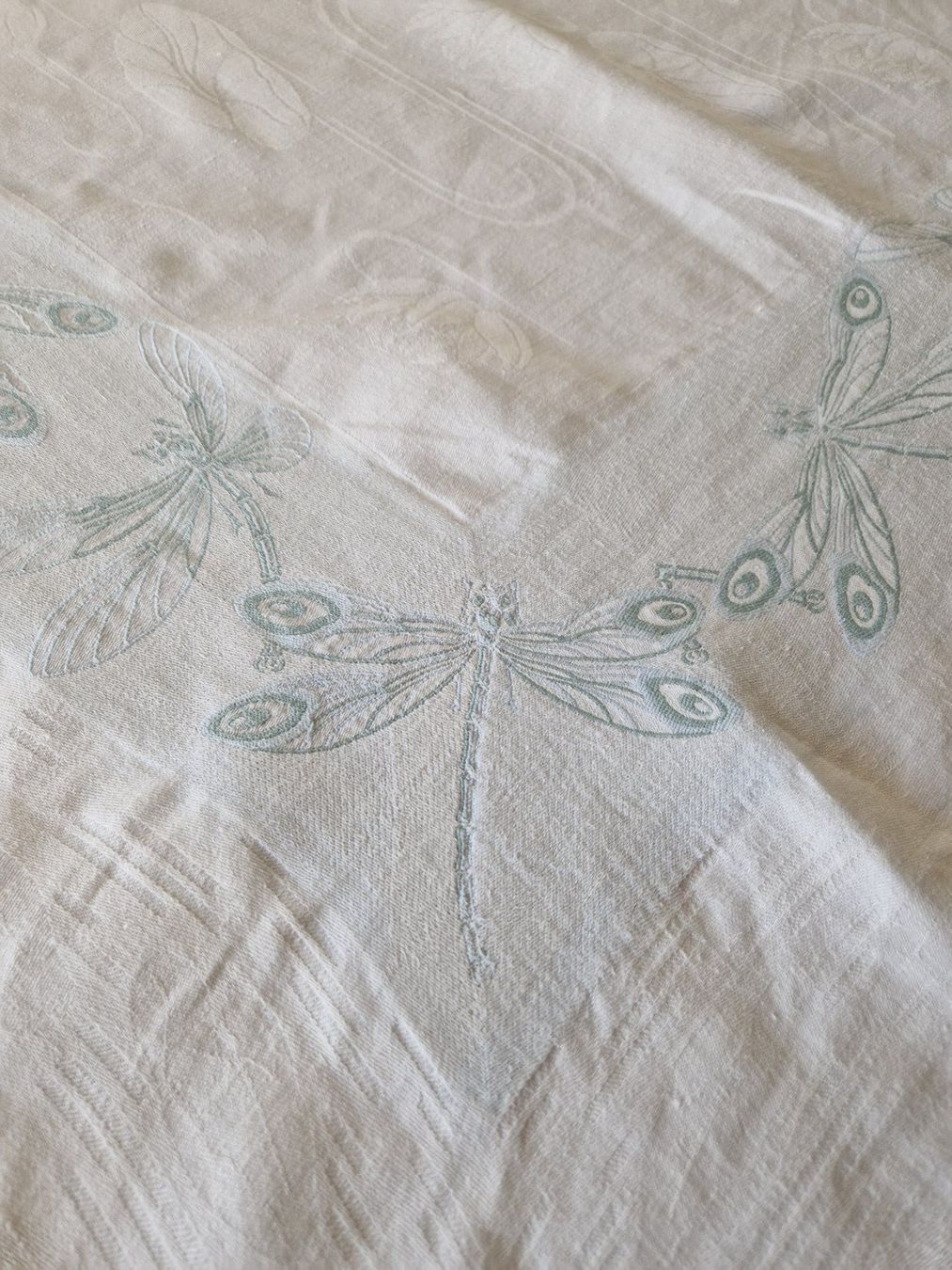 Altra biancheria da tavola: Tischdecke Jugendstil 162x182cm – Usato da Bern venduto da Antikbatik 6