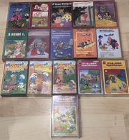 Kinderkassetten Papa Moll, Schlümpfe, Märchen, 16 Stk. 