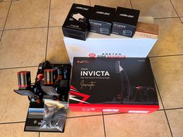 Pedaliera Asetek Forte 3 pedali + kit per Simracing
